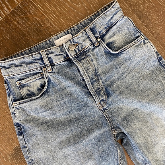 Anine Bing Denim - Anine Bing "Betty" Jean in light blue